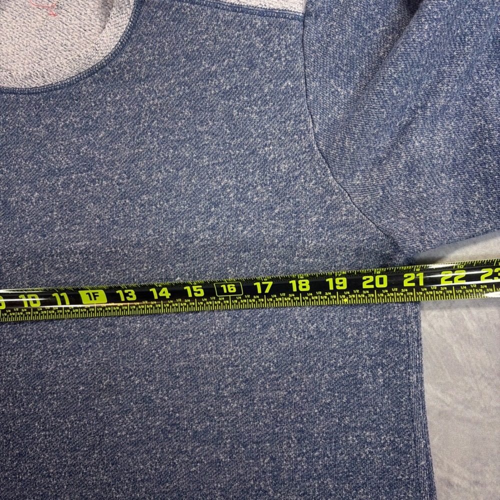 Tommy Bahama Pullover Mens Medium Blue Heathered Long Sleeve Marl Crew Neck Top - Picture 6 of 8